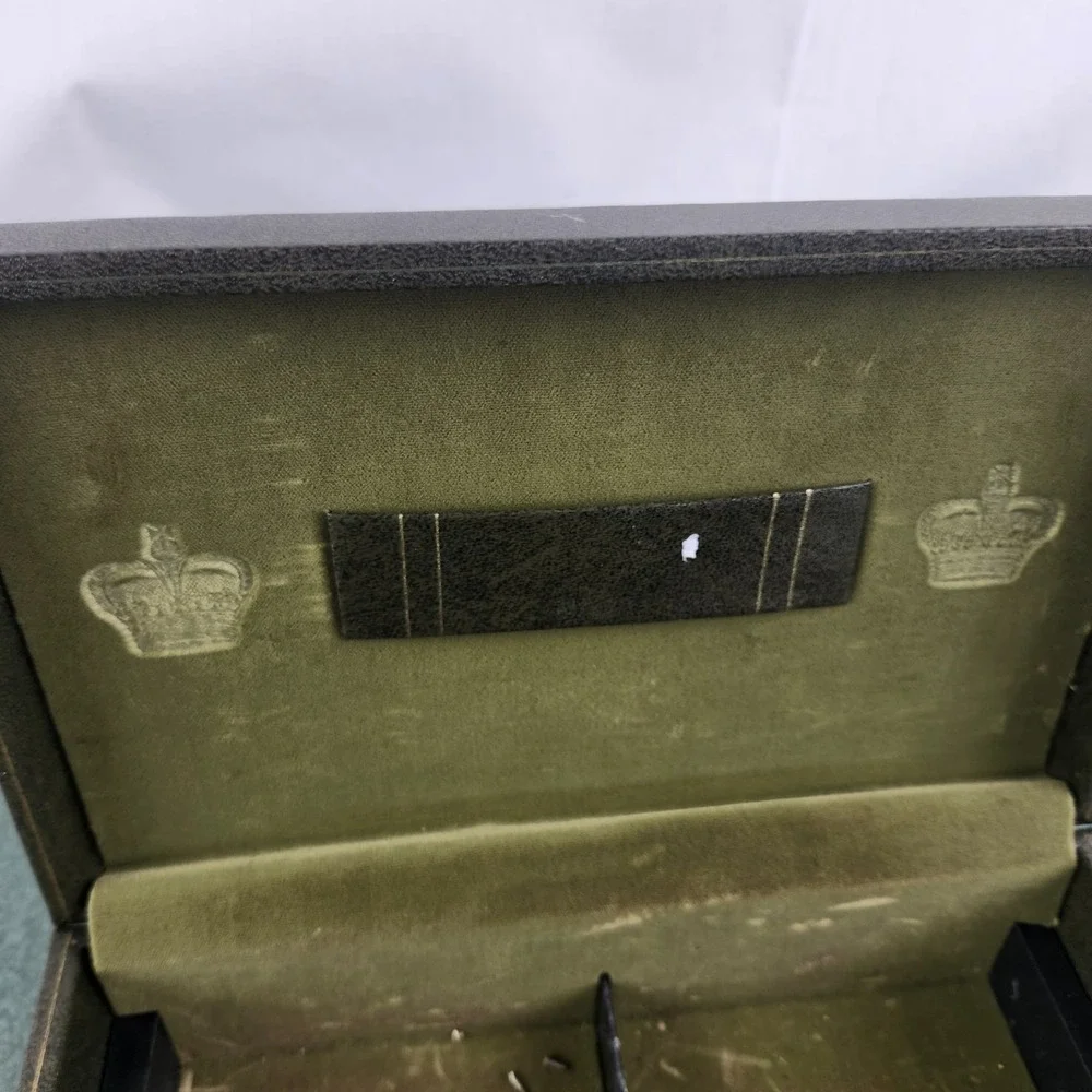 Vintage Swank Phillipe Scandinavian Malmö Sweden Men's Valet Jewelry Box
